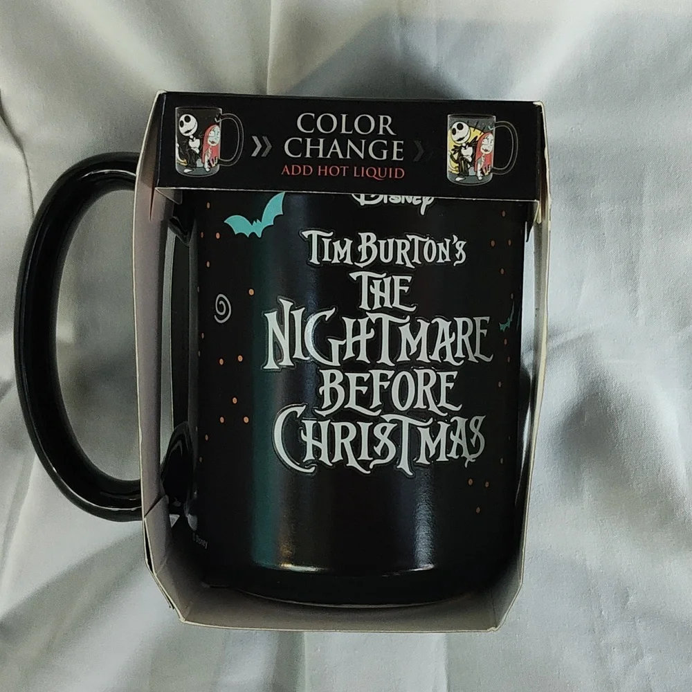 Disney Black and Red Color Change Mug with Characters - Picture 2 of 5